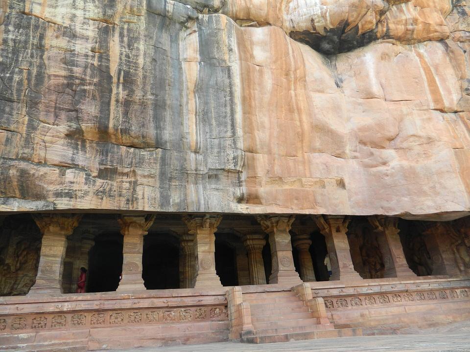 A cave temple at Badami