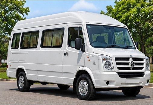 White Force Traveller tempo van